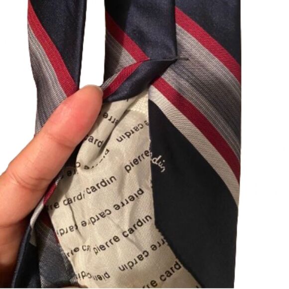 Lot of 5 Luxury Men’s Neck Ties- Christian Dior, Oscar dela Renta, Mulberry - Picture 11 of 11